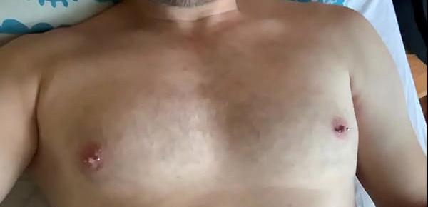  Guy with piercings loves anal stuff. First video of me-)